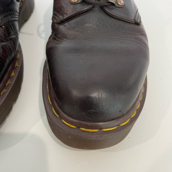 Dr. Marten 8098 Vintage Chunky Brown Lace-up Leather Oxford | Mens size 10 - Picture 7 of 12